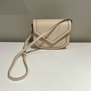 Brand new never used Mango cross body bag. Cream neutral